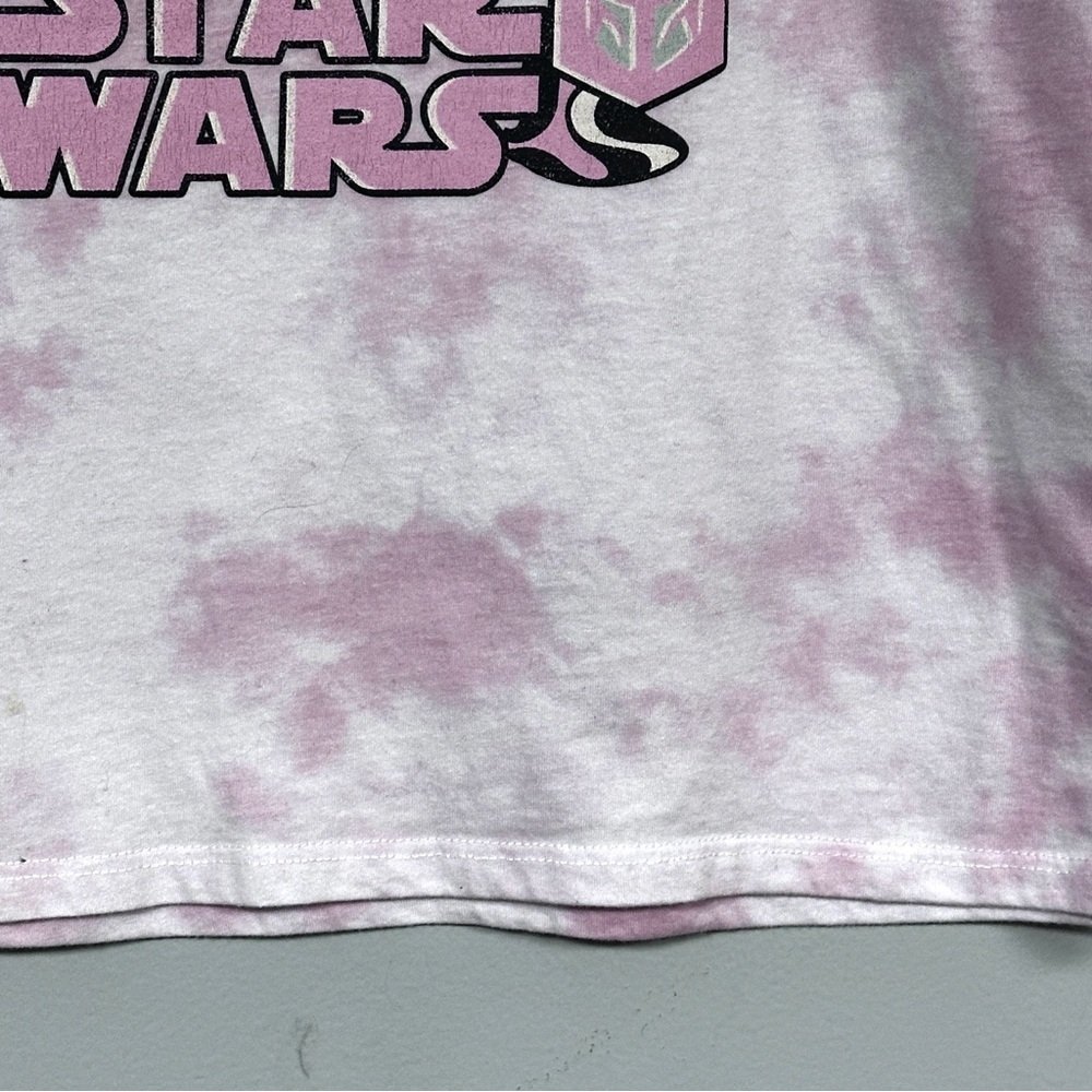 Star Wars MADJersey The Child Baby Yoda Grogu Pink Oversized Long Sleeve XL - Picture 5 of 9